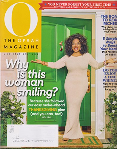 O November 2016 Why Is This Woman Smiling? Because She Followed Our Easy Make-Ahead Thanksgiving Plan