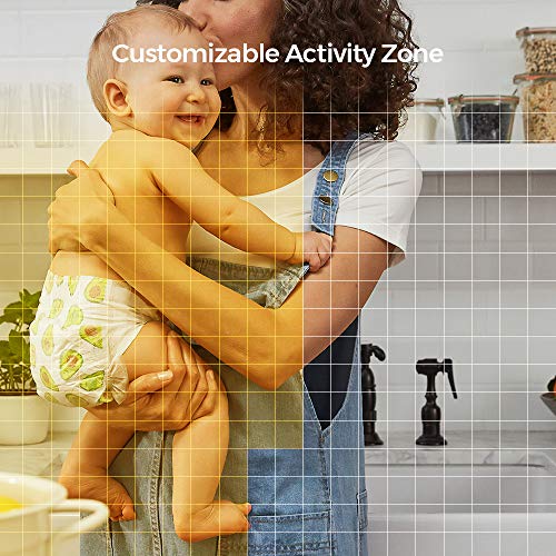 EZVIZ Pan/Tilt Camera 1080p 360° Rotating Dome Security Surveillance Night Vision Auto Motion Tracking Pet Baby Monitor Two Way Audio Compatible with Alexa WiFi 2.4G Only BK CTQ6Tc - Thumbnail 7