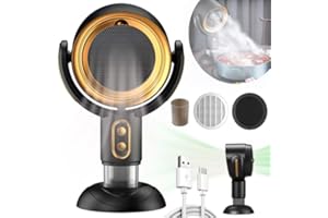 EVARISY Puffhide Purifier - Smoke Eliminator & Fan for Smoking Indoors, Purple-Charge (Gold-Charge)