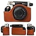 CAIUL Compatible Comprehensive Protection Instant Film Camera Case Bag With Soft PU Leather Material for Fujifilm Instax Wide 300 Camera [Ever Ready Design] (Brown)