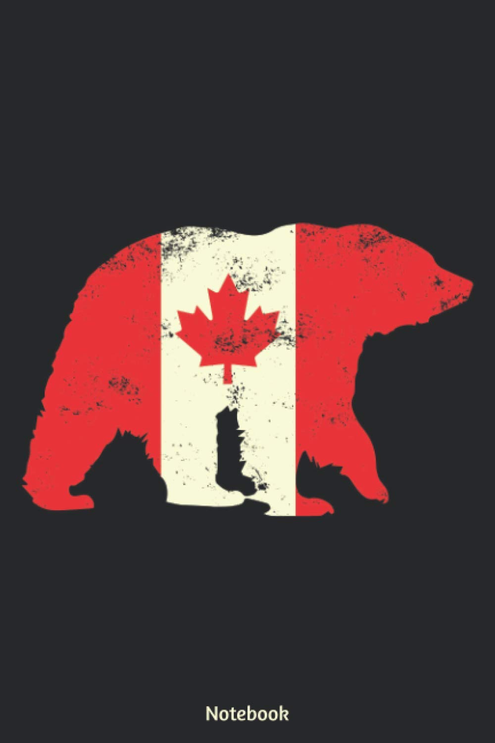 Notebook: Canadian Bear Notebook / Journal Gift (120 dot grid pages - 6 x 9) with Table Of Contents