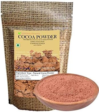 Karpaga Viruksha Imported Light Brown Natural Food Cocoa Powder,100g