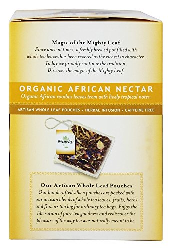 Mighty Leaf - Herbal Infusion Organic African Nectar - 15 Tea Bags