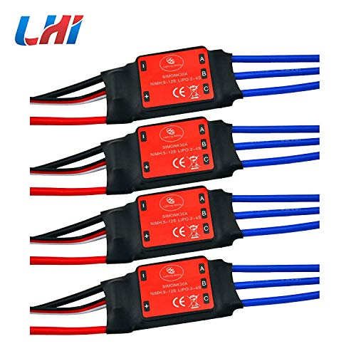 LHI 4x 2212 920KV Brushless Motor (CW / CCW) + 4x SIMONK 30A ESC For DJI Phantom