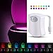 Toilet Light 2 Pack, Kingcenton Motion Activated LED Toilet Night Light, Waterproof Toilet Bowl Light with 8 Colors Changing