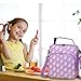 VASCHY Lunch Boxes Bag for Girls, Reusable Lunch Box Containers for Boys and Girls with Detachable Shoulder Strap, Insulated Lunch Coolers for School Cute Unicorn