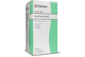 SAFETEC Oral Pain Relief, 0.75 Gram Packets (Box of 144)