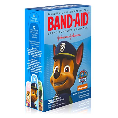 BandAid Brand Adhesive Bandages for Kids & Toddlers, Nickelodeon PAW