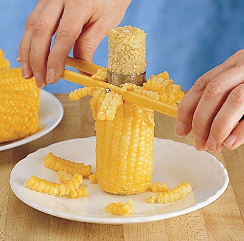 Miles Kimball Yellow Corn Cutter Tool - //coolthings.us