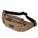 Eshow Fanny Pack for Men, Fashion Waist Pack Crossbody Fanny Pack Multi-pocket Travel Essentials Small Crossbody Bag Men