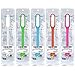AFUNTA 5 pcs Mini USB LED Light Adjust Angle Portable Flexible Led Lamp with USB for powerbank PC Laptop Notebook Computer Keyboard Outdoor Energy Saving Gift Night Book Reading Lamp