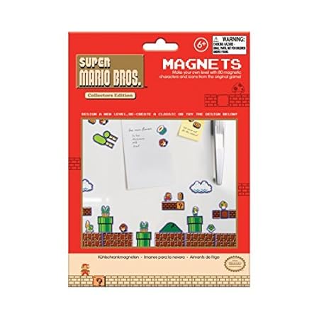 Super Mario Bros. Imanes, multicolor por Super Mario Bros.: Amazon ...