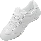 GlideMoves Cheer Shoes Girls Jump Tumbling Cheerleading Women Exercise Aerobic Fitness Dance Training Sneakers Youth