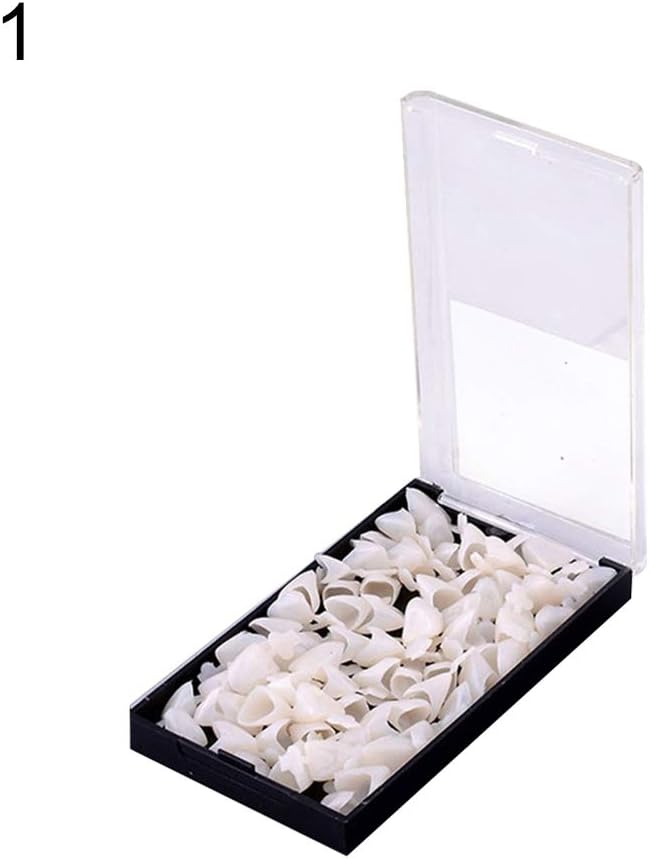 50Pcs Dentistry Oral Dental Temporary Posterior Anterior Teeth Crown Resin Tooth - Anterior Teeth