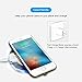 Wireless Charger,Auto Safety Qi Wireless Charging Pad for for iPhone 5 5S 5C 6 6S 6 Plus 6S Plus iPhone X Samsung Galaxy S7/S7 Edge,S6/S6 Edge HTC NOKIA,Universal For All Qi-Enabled Devices … (white)