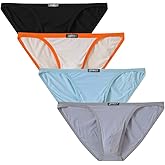 JINSHI Bikini Briefs Men Underwear Comfortable Sexy String Underpants