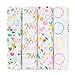 aden + anais Zutano Swaddle Baby Blanket, 100% Cotton Muslin, Large 47 X 47 inch, 4 Pack, Fairground