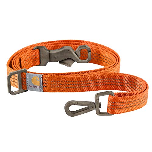 Carhartt Pet Durable Nylon Webbing Leashes for Dogs, Reflective Stitching for V…