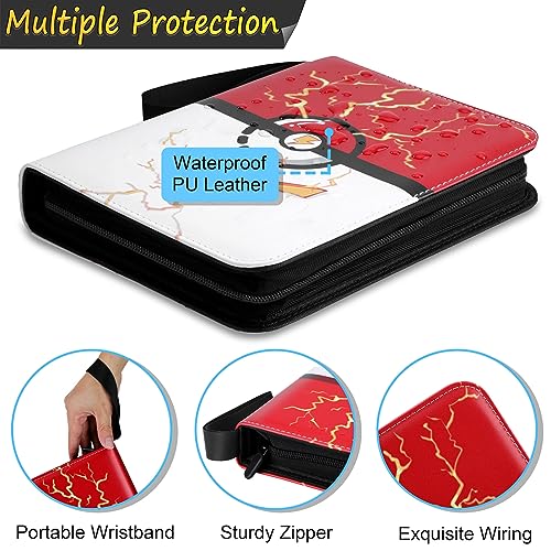binder sleeves for pokemon cards 9-Pocket Card Binder for ECLIPSE Easy Shuffle Protector Sleeves