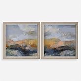 Uttermost 32342 Dusk - Framed Print (Set of 2)-36.25 Inches Tall and 36.25 Inches Wide