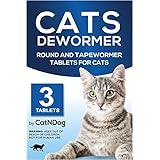 Cats Dewormer Round and Tapewormer Tablets for Cats