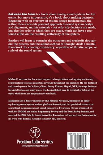 Between the Lines: Concepts in Sound System Design and Alignment 1