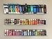 Sooyee Nail Polish Rack,6 Pack Floating Acrylic Nail Polish Organizer Wall Mounted Shelf Display Organizer,Clear Essential Oils Holder Storage