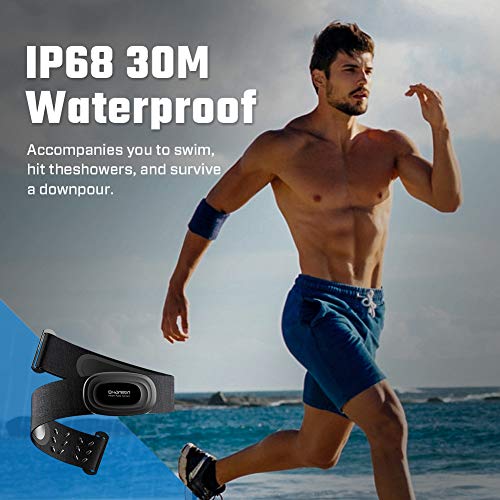 SHANREN Heart Rate Monitor [2019 Upgrade] Beat 20 Chest Strap Smart