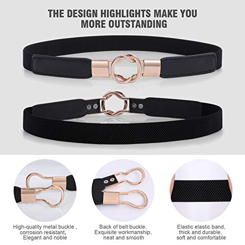 Stretch Skinny Waist Belt for Women for 