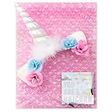 xo, Fetti Unicorn Horn Headband - Child + Adult | Halloween Costume, Birthday Party Decoration Girl