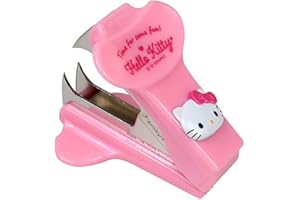 LENITH Cute Animal Face Kitty Cat Staple Remover Staple Puller Removal Tool for Office Home/Pink Kitty Cat