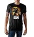 Doom Cyberdemon Graphic Logo Men's Black Crew Neck Print T-shirt XX-Large