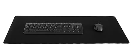 Silent Monsters Gaming und Office Mauspad (900 x 400 x 3 mm, Größe: XXL) Schwarz