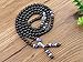 COAI Multilayer Blue Kyanite and Obsidian Malas Prayer Beads Bracelet
