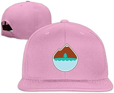 Pines Life Mountain Water Adjustable Flat-along Baseball Hats Pattern Cap