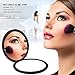 Portable Makeup Mirror Double-sided 1X and 10X Magnification Mirror Compact Folding Cosmetic Mirror for Household, Travel