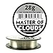 SS 316L - 100 ft. 28 Gauge AWG Stainless Steel Resistance Wire 0.32 mm 28g 100’