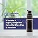 Infinity Jars 5 Ml (.17 fl oz) Black Ultraviolet Glass Push Pump Bottle