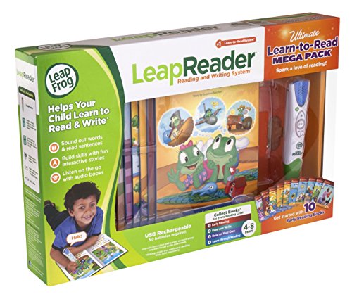LeapFrog LeapReader System Learn to Read 10 Book Bundle