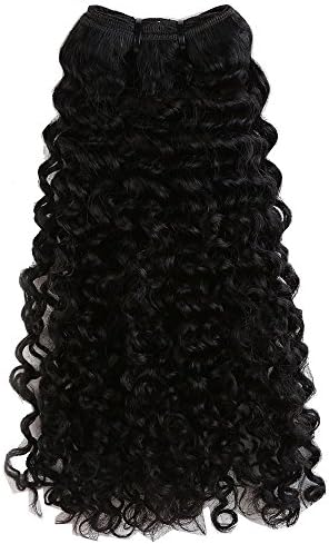 MY LADY 100% Indian Virgin Human Hair Kinky Curly Unprocessed Weave Hair 100g per Bundle (12 inch)