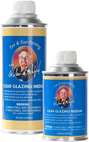 Wilson Bickford Glazing Medium 8 oz. Bottle - Clear