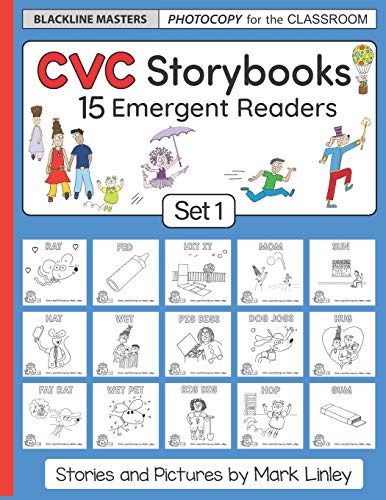 CVC Storybooks: SET 1: Teacher Edition