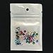 RUBYCA Mix Color Round Birthstone Crystal Glass Floating Charms fit Living Memory Locket 5mm 12 Pcs