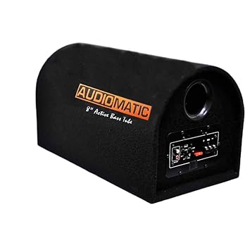 bass tube with inbuilt amplifier for car