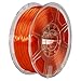 eSUN 3D 3mm PETG Orange Filament 1kg (2.2lb), PETG 3D Printer Filament, Actual Diameter 2.85mm +/- 0.05mm, Semi-Transparent Orange
