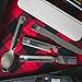 Reusable Travel Utensils with Case: Portable 4 Piece Utensil Set with Knife, Fork, Spoon and Bottle Opener – Stainless Steel Travel Cutlery Silverware for Camping, Backpacking, Hiking, or a Lunch Boxthumb 4