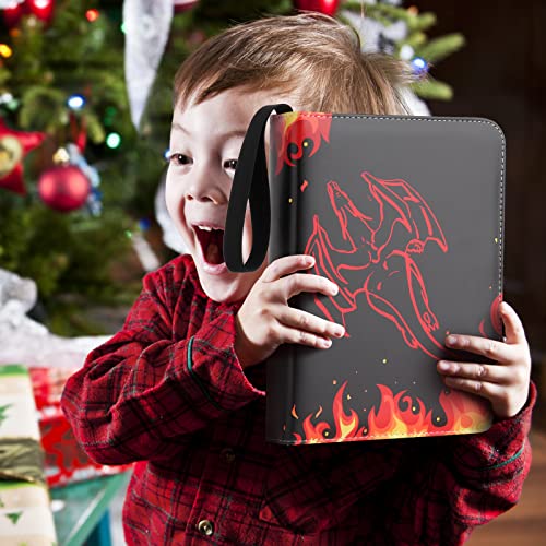 Card Binder for Pokemon,4-Pocket Card Holder,480 Pockets Trading Card Album  Binder with 60 sleeves.Card Collector with Zipper Collector Album for Pokemon  Cards - 3-8 Years Old Boys Girls. in Saudi Arabia |