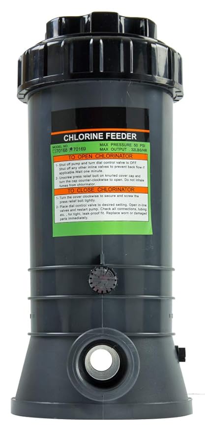 Automatic Chlorine Feeder For Swimming Pools Dispenser Chlorinator