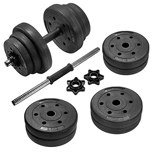 SONGMICS-Mancuernas-de-Fitness-20-kg-30-kg-40-kg-Pesas-para-Hombres-Cubierta-de-Plstico-PE
