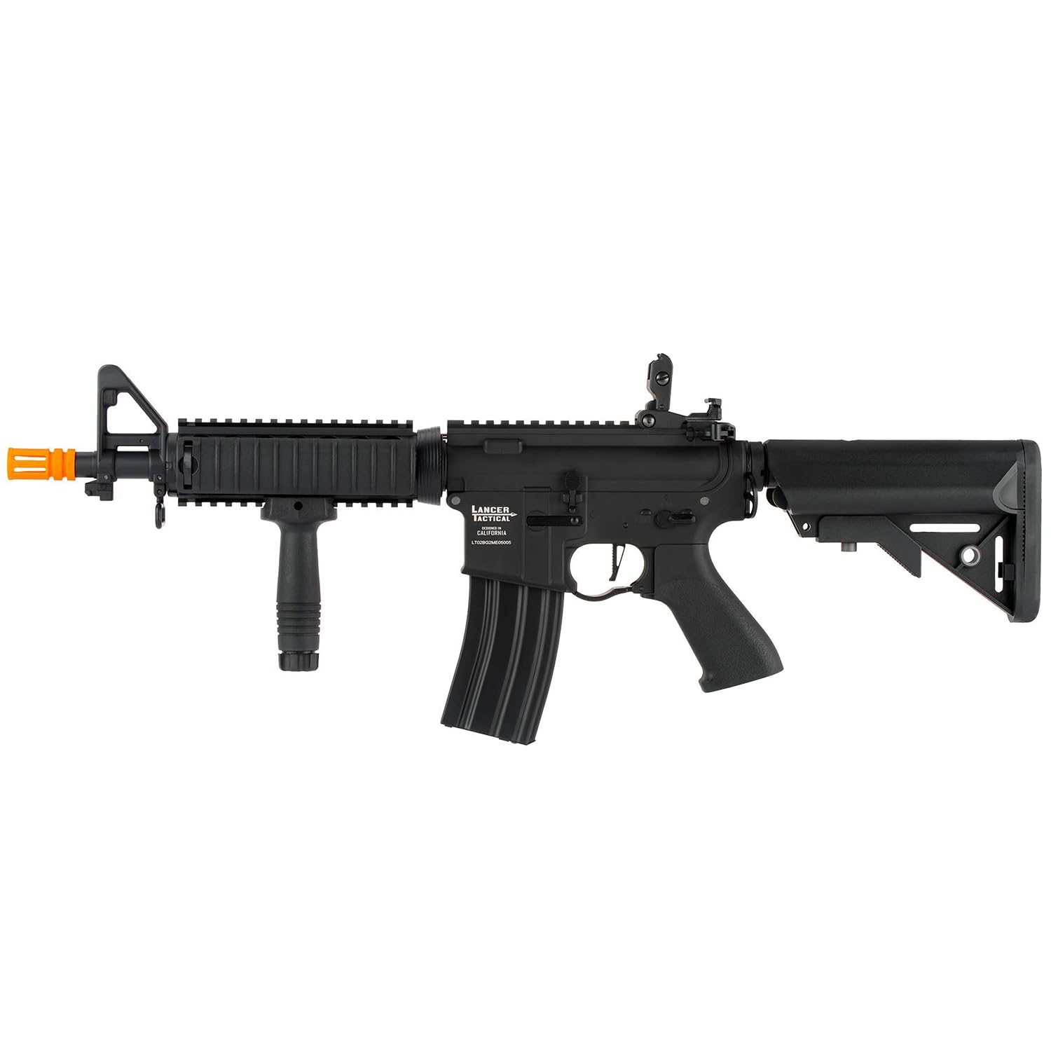 Lancer Tactical Gen 2 Proline MK 18 MOD 0 CQB Field AEG Rifle Airsoft de metal completo con ETU y Mosfet (FPS alto/FPS bajo)